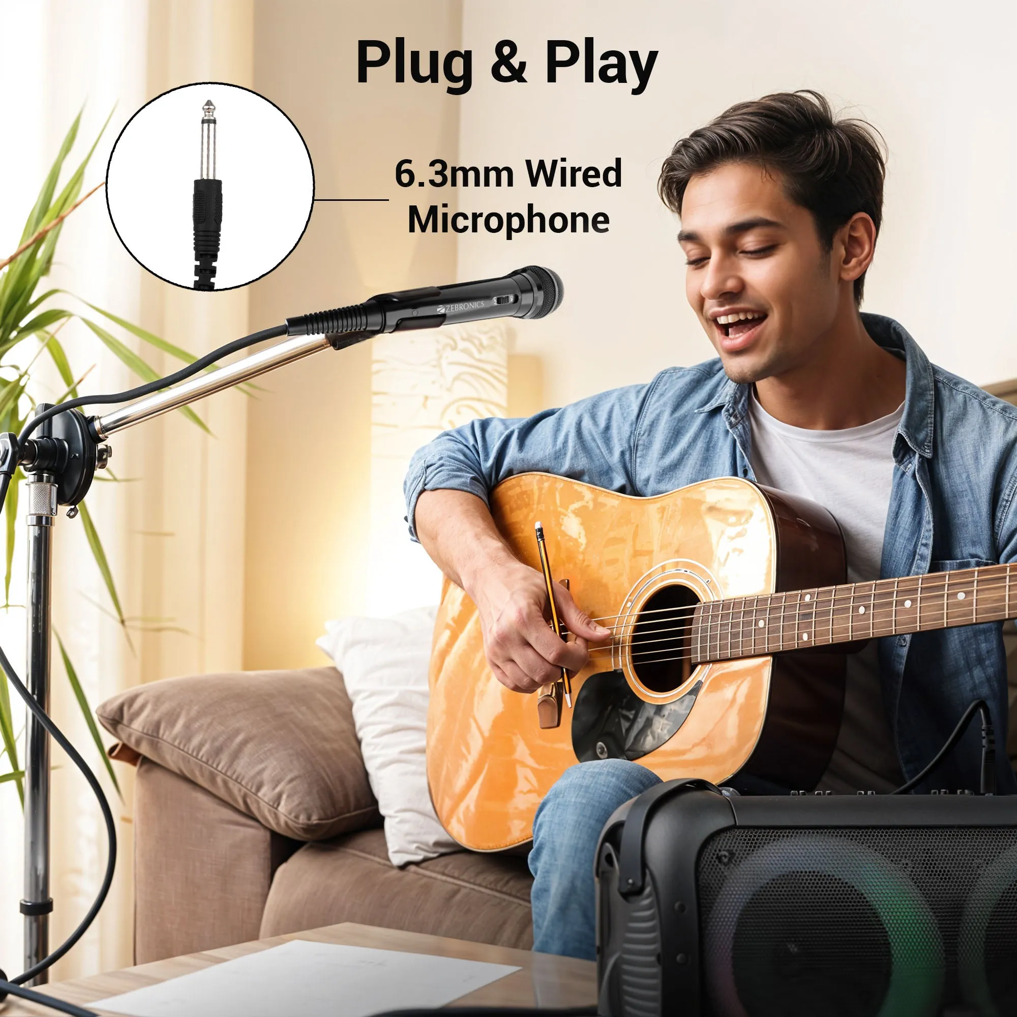 ZEBRONICS Wired Microphone MP100 view 5